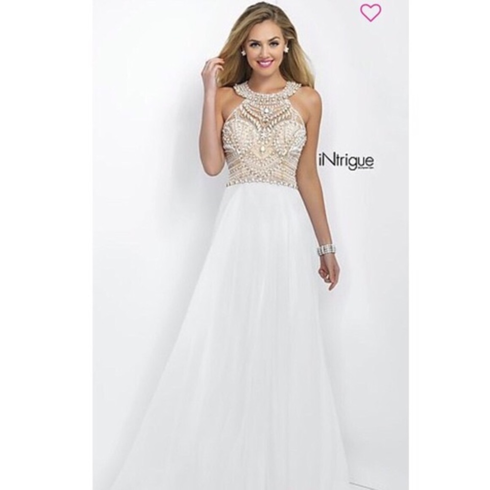 Beautiful white and gold dress